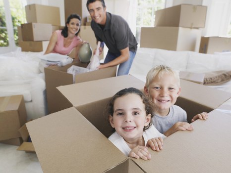 Local removals team preparing a move in Kentishtown