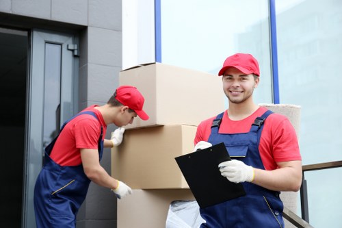 Self storage facility in Kentishtown with organized storage units