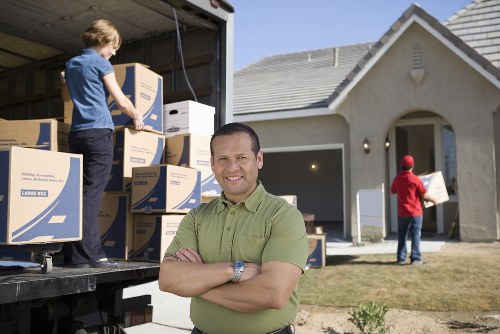 Storage team member reviewing secure unit conditions